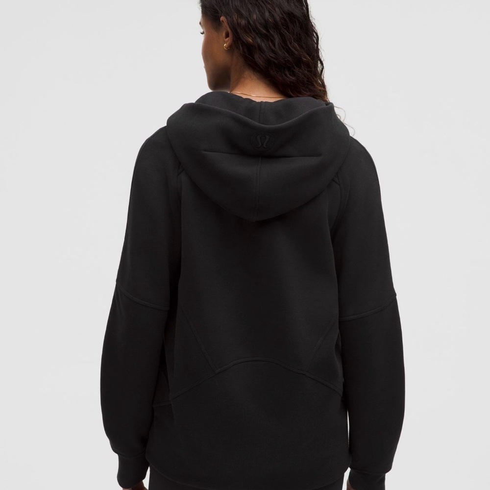 Lululemon Scuba Long Black Half-Zip Hoodie - Picture 2 of 7